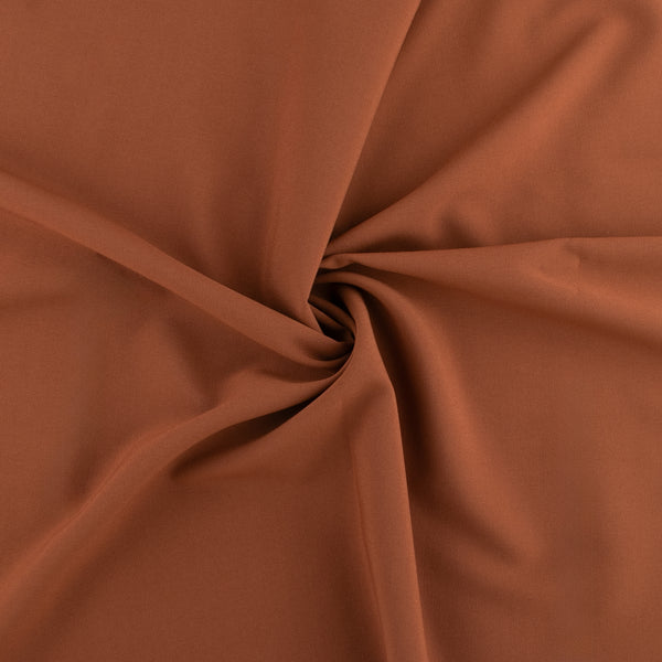 Tissu extensible pour costume - ANTONELLA - Cognac