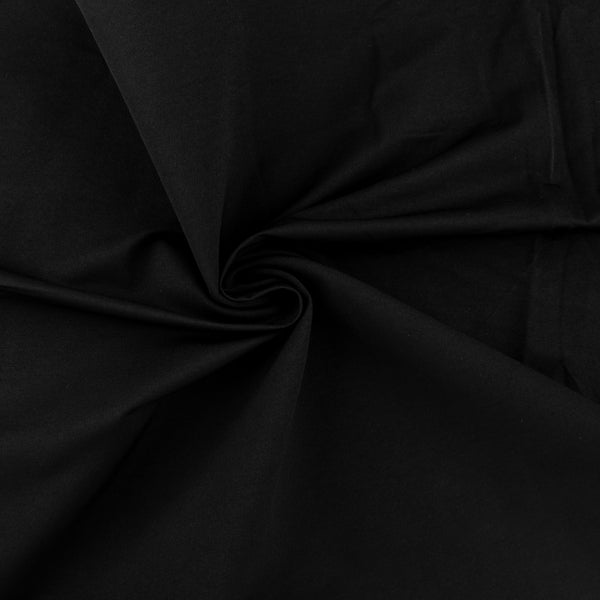 Tissu pour costume uni - &lt;MILLENNIUM&gt; - Noir