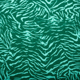 Printed Flannelette CHELSEA - Zebra - Green