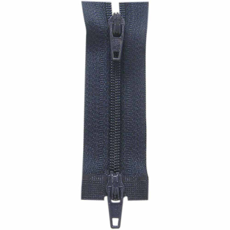 COSTUMAKERS Activewear Two Way Separating Zipper 60cm (24″) - Navy - 1704