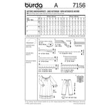 BURDA - 7156 Costume Ladies-Historical