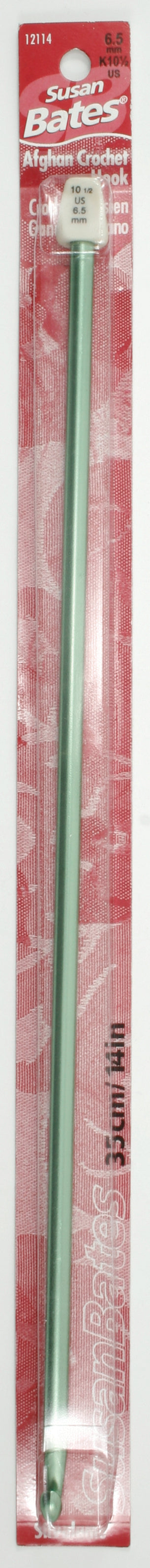 Crochet tunisien SB Silvalume 14 po, 6,5mm, K-10,5