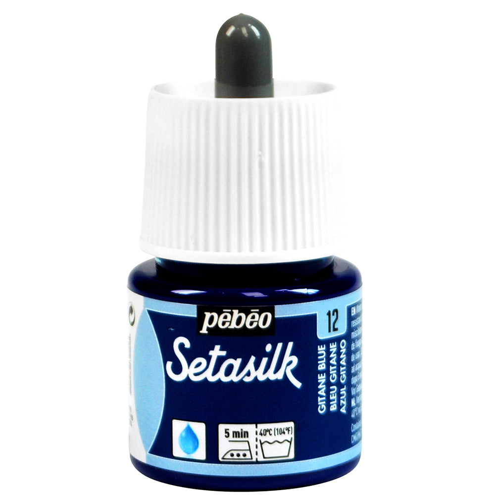 Peinture sur soie - Pébéo - SetaSilk - 45 ml - Gris Argent - Mixte Peinture sur soie - Pébéo - SetaSilk - 45 ml - Gris Argent - Mixte