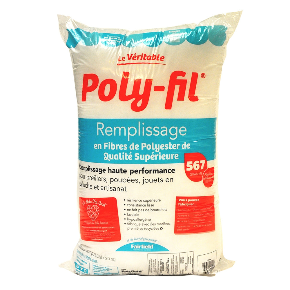 Fairfield Poly-Fil Premium Polyester Fiberfill-12oz FOB: MI - 035352102126