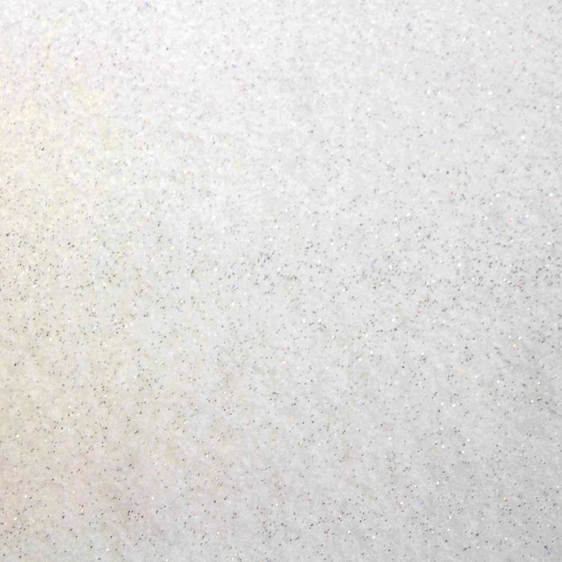 KUNIN GlitterFelt™ Carré - 23 x 30cm (9" x 12") - blanc