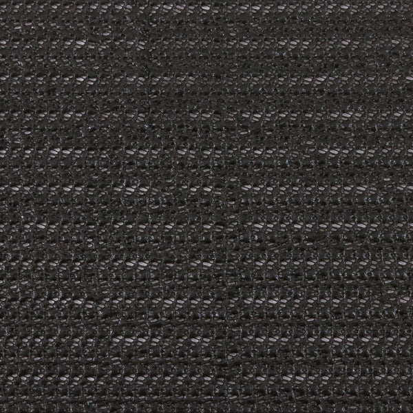 Home Decor Fabric - Non-slip waffle weave vinyl - Black