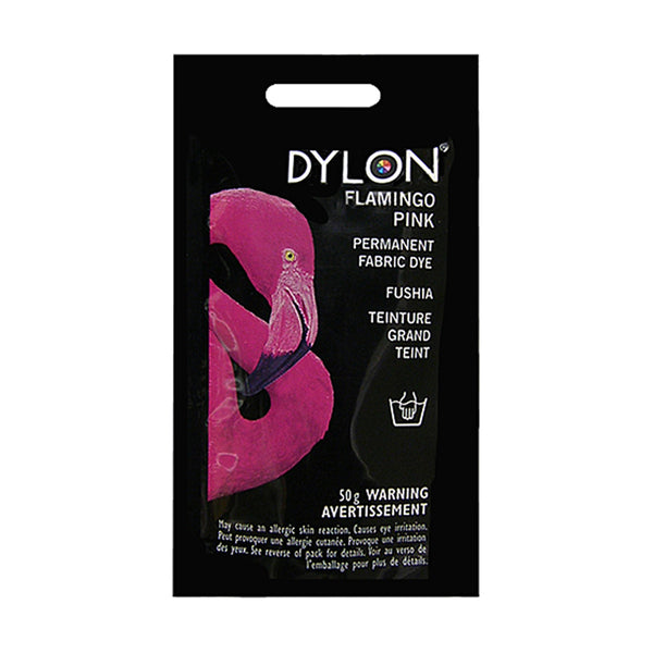 DYLON Permanent Fabric Dye - Flamingo Pink