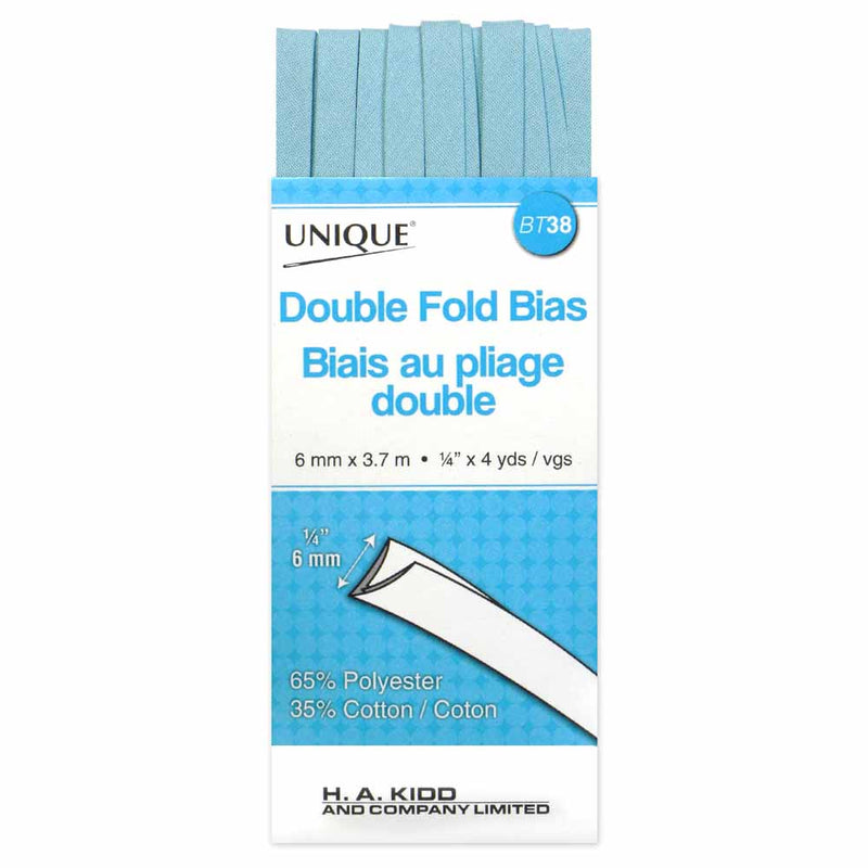 UNIQUE Double Fold 3.7m Lt Blue 500