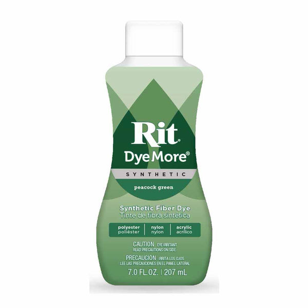 Teinture liquide RIT DyeMore pour les fibres synthétiques - vert paon - 207 ml (7 oz)