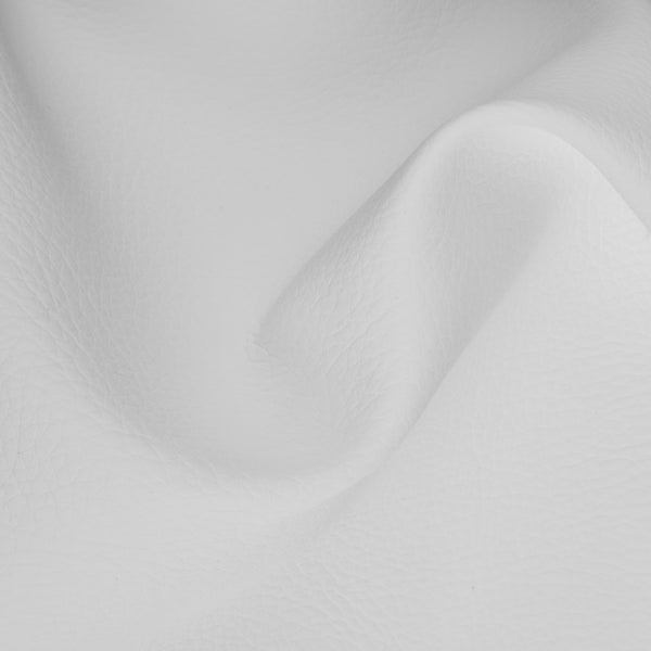 Home Decor Fabric - Utility - Premium Leather Look White