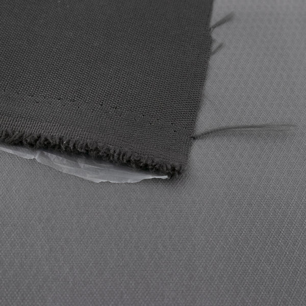Tissu Décor Maison - Canvas imperméable Soft Touch Charbon