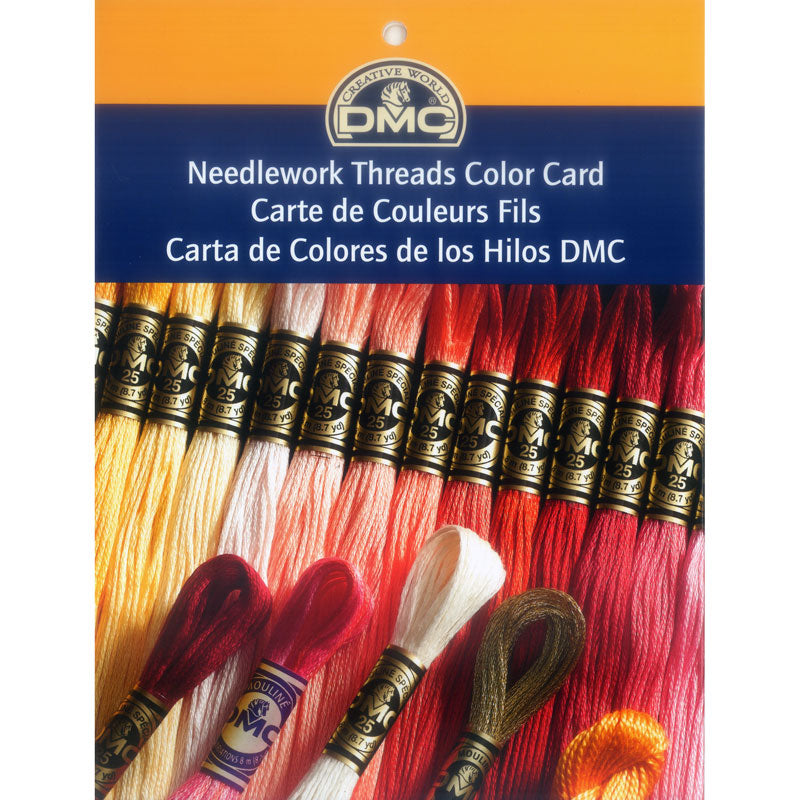 Carte de coloris imprimés DMC