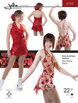 Jalie Pattern 2790 - Figure skating dress (crossover)