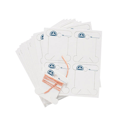 DMC #6101 - Cartes en carton - Lot de 56