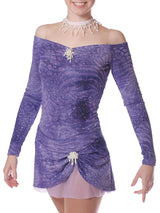 Jalie Pattern 2913 - Figure skating dress (off-shoulder)