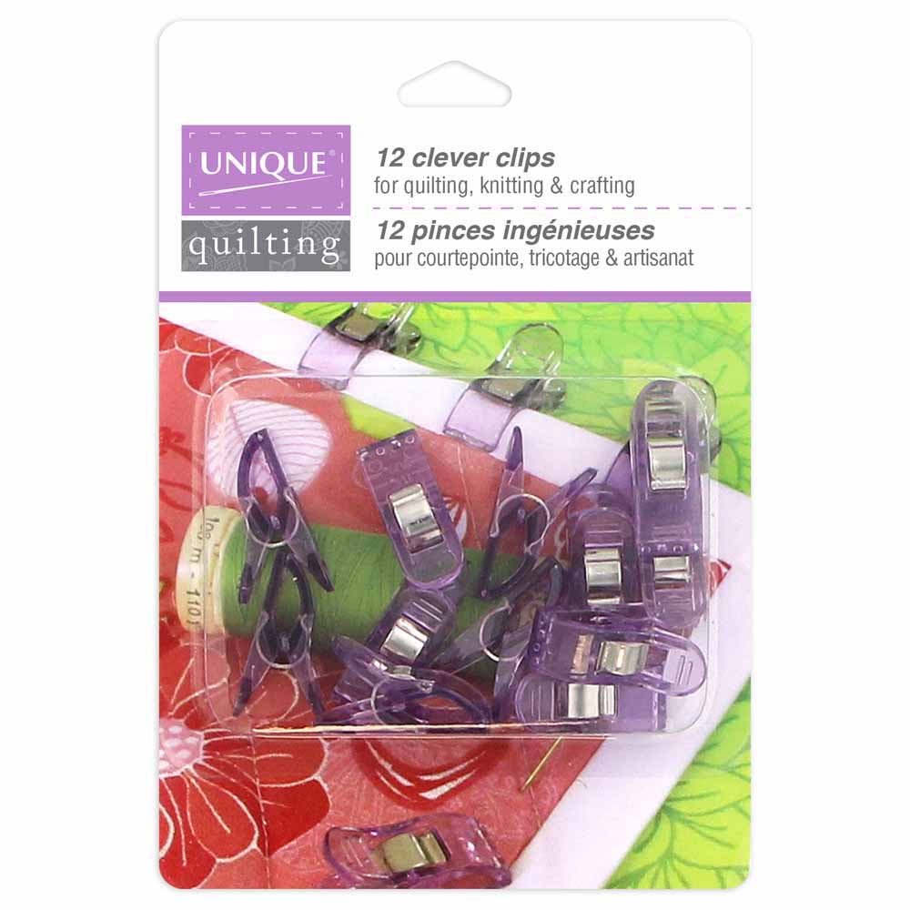 UNIQUE QUILTING Clever Clips Small - 12 pcs – Fabricville