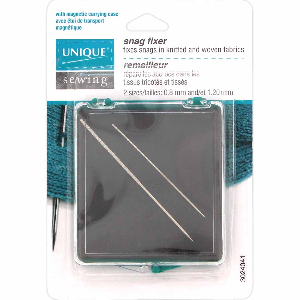 A fabric fixer snag repair tool from Miles Kimball repairs knits and  wovens – without creating rips or tears. This k…