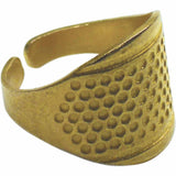 UNIQUE SEWING Brass Ring Thimble