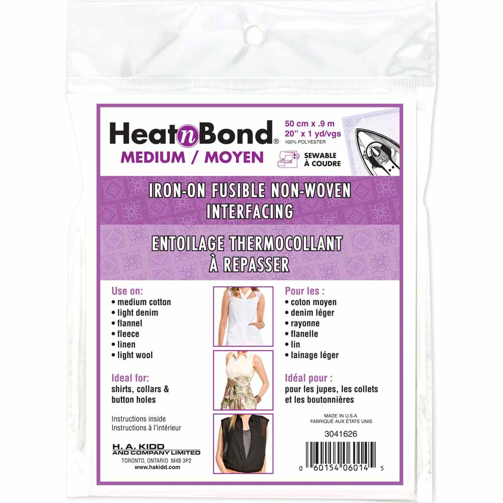 Thermoweb 17-inch x 5 yd Heat-n-Bond Ultra Hold Iron-On Adhesive, White,  pack of 1 : : Outlet
