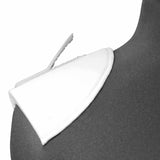UNIQUE SEWING Detachable Small Shoulder Pads White - 12mm (½") - 2pcs