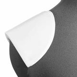 UNIQUE SEWING Set-In Shoulder Pads Large White - 19mm (¾") - 2pcs