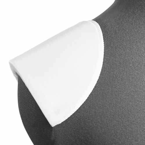 Épaulettes imbriquées UNIQUE SEWING - Grand blanc - 19mm (¾") - 2mcx