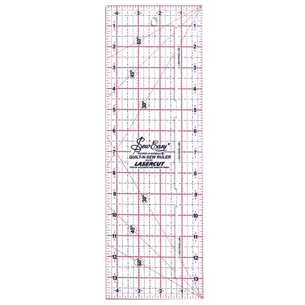 SEW EASY Quilting Ruler - 14" x 4¼" (35.6 x 10.8cm)