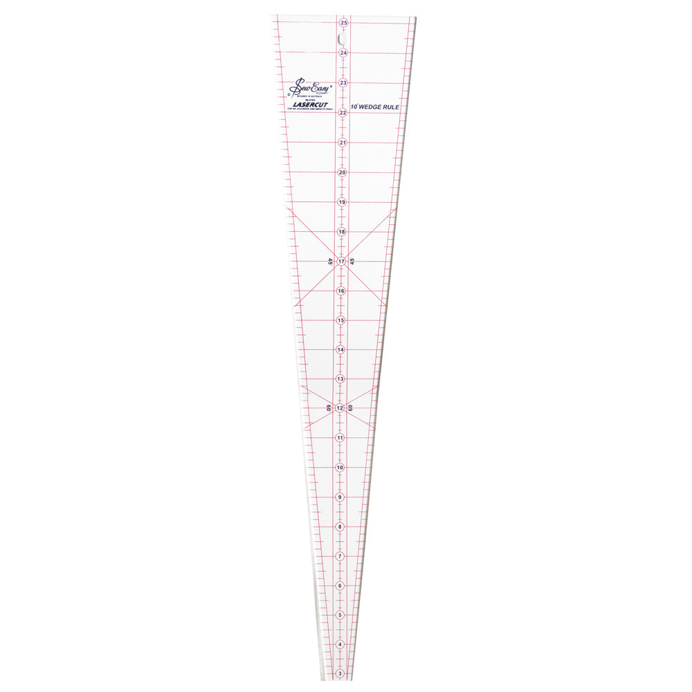 10 degree wedge deals ruler