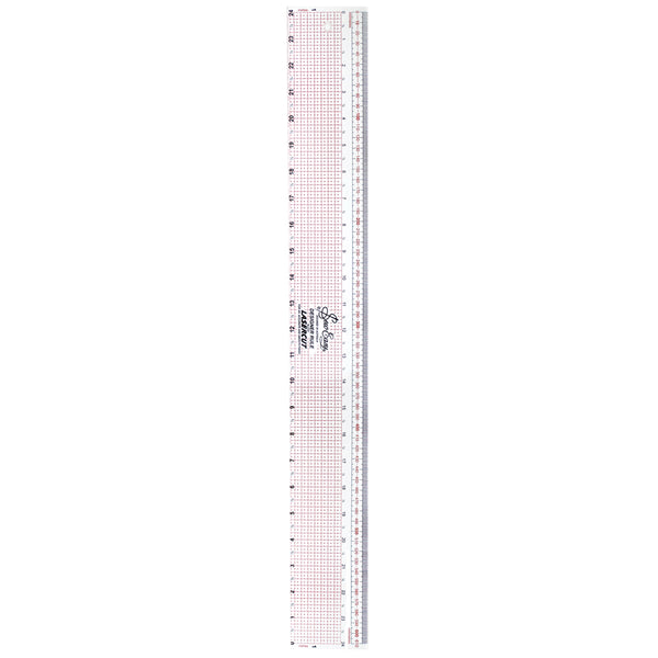 SEW EASY Designer Ruler (metric/imperial) - 3½" x 24" (8.9 x 61cm)