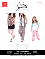 Jalie Pattern 3243 - Women's pull-on pants