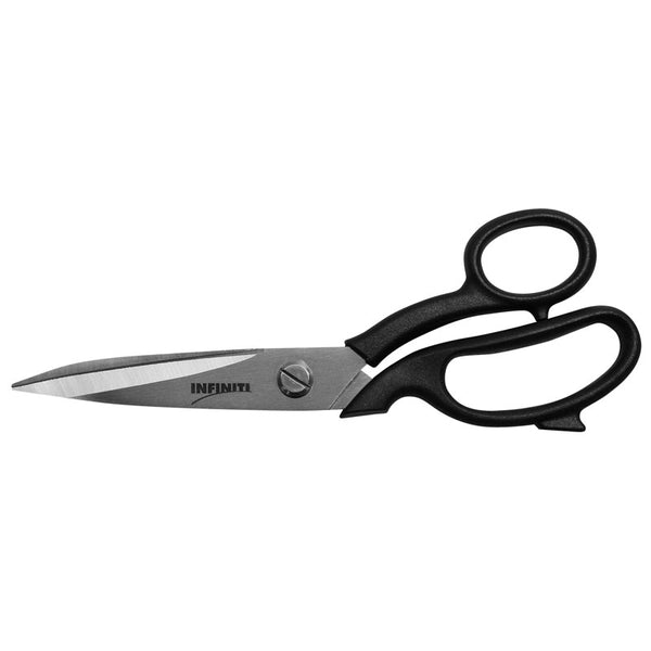 INFINITI Micro Serrated Edge Scissors - Right - Black - 8" (20.3cm)