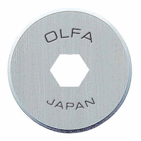 OLFA RB18-2 - Stainless Steel Rotary Blades 18mm - 2 pack