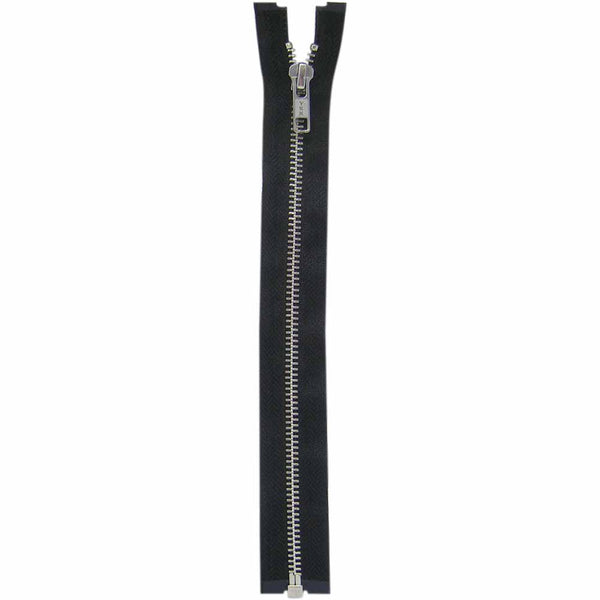 COSTUMAKERS Fermeture à glissière pour les vêtements de sport séparable à un sens 30cm (12 po) - noir - 1750