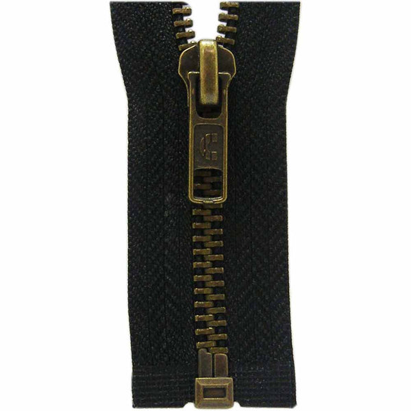 COSTUMAKERS Outerwear One Way Separating Zipper 55cm (22") - Black - 1753
