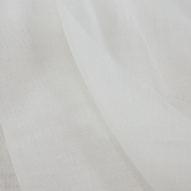 Tissu décor maison - Les Essentiels - Voile grande largeur Athena - Blanc