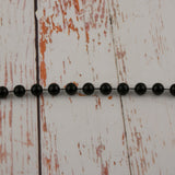 Perles en plastique 10 mm - Noir
