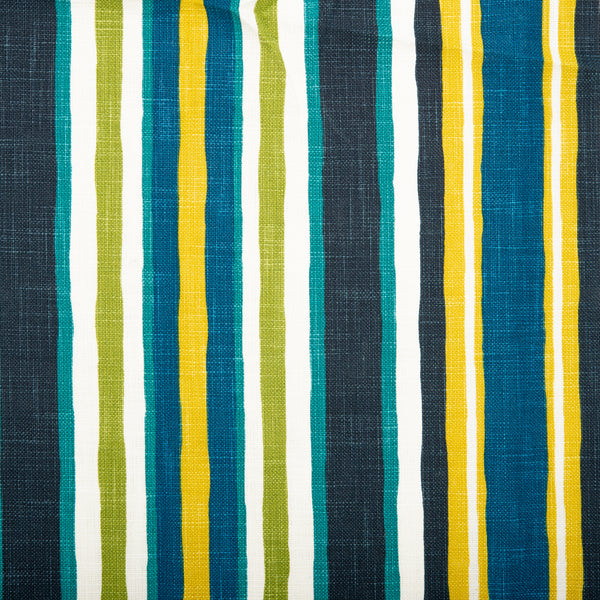 Home Decor Fabric - California - Paint Line Upholstery Fabric Blue