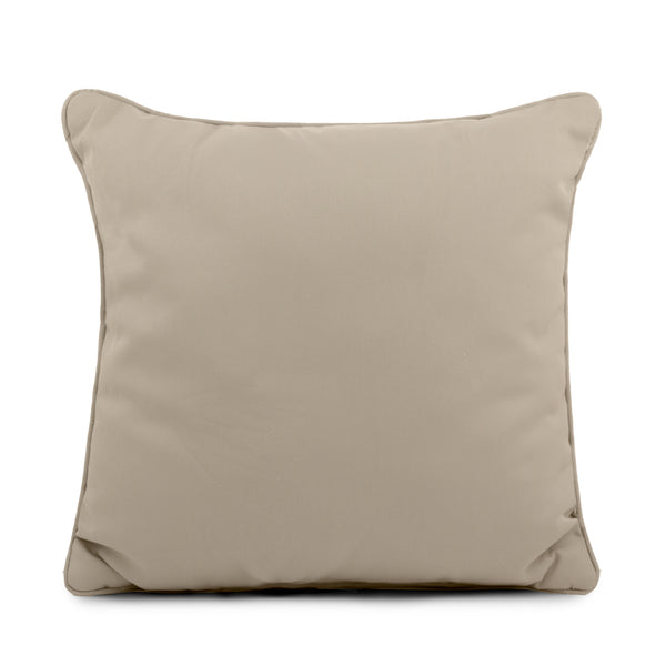 Indoor/Outdoor cushion - 20 x 20'' - Solid - Taupe