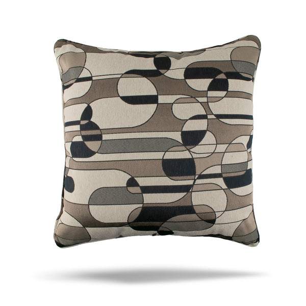 Decorative cushion cover - Sam - Black - 20 x 20''