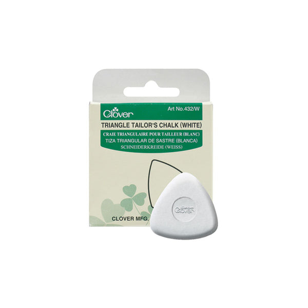 CLOVER - Triangle Tailor's Chalk - White