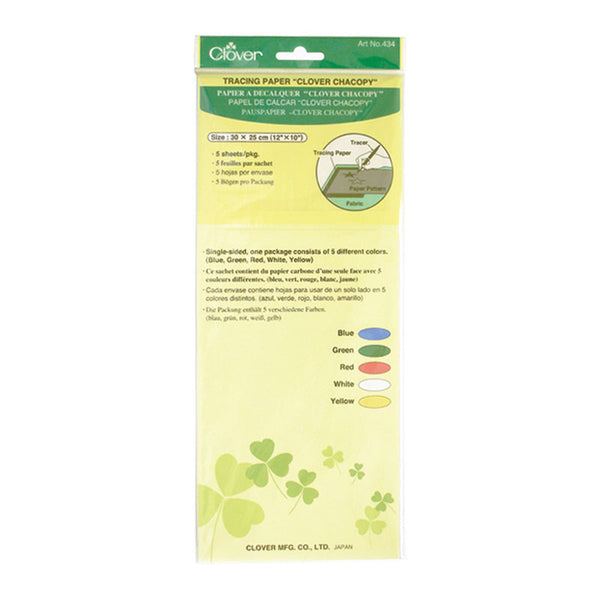 CLOVER - Tracing Paper "CLOVER - Chacopy" - 5 Sheets