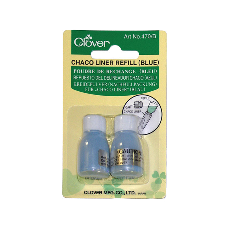 CLOVER - Chaco Liner Refill - Blue - 2 pcs
