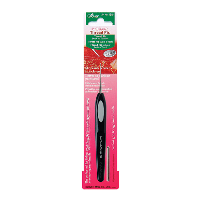 Clover Desk Needle Threader (Pink)