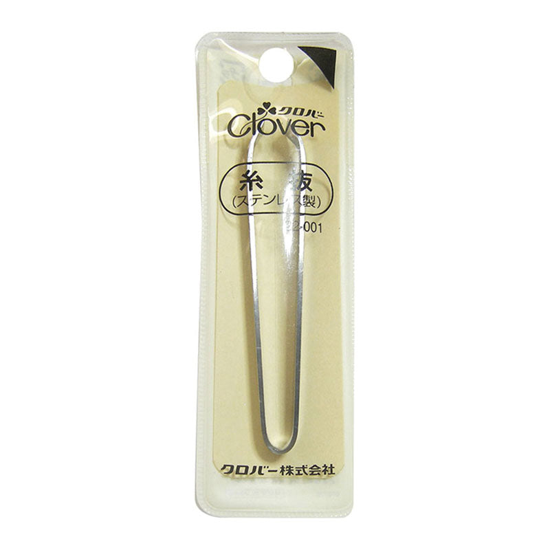 Clover Thread Tweezers W/ Flat End & Sharp Point - 3