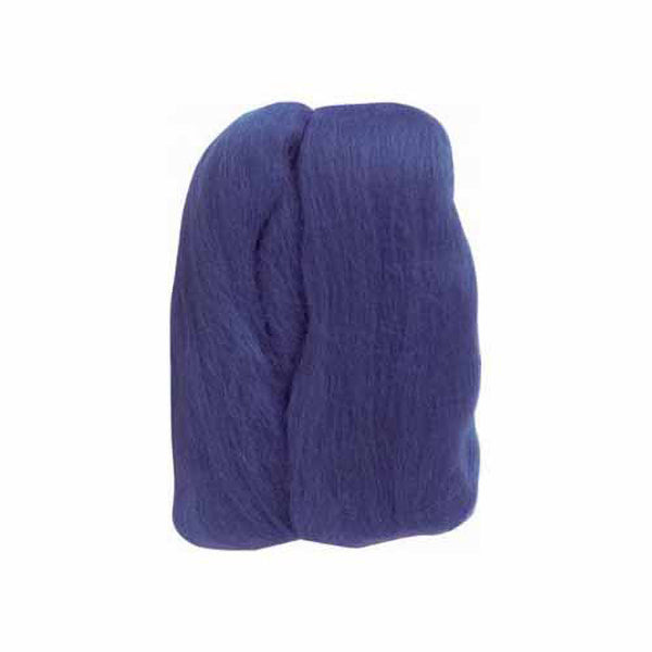 CLOVER 7923 Natural Wool Roving - Blue