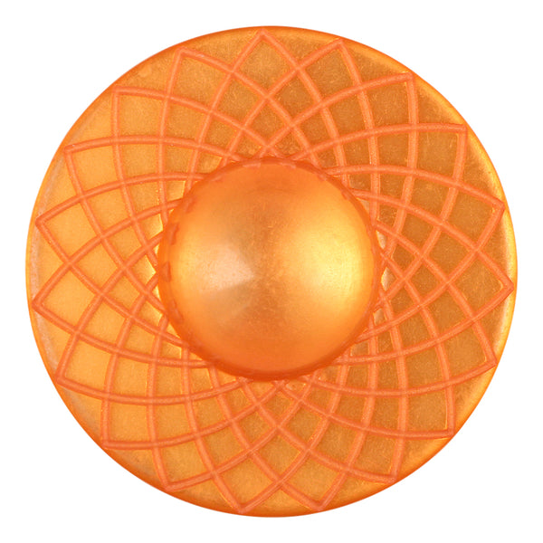 ELAN Shank Button - 25mm (1") - 2 count orange