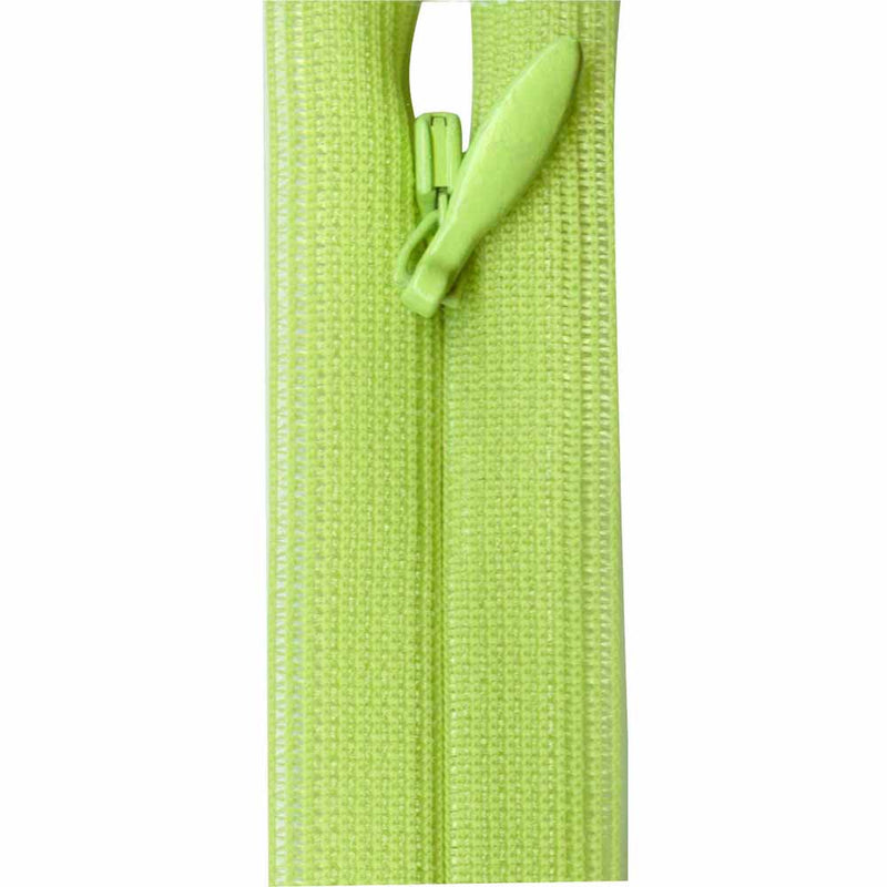 COSTUMAKERS Invisible Closed End Zipper 55cm (22") - Lime - 1780