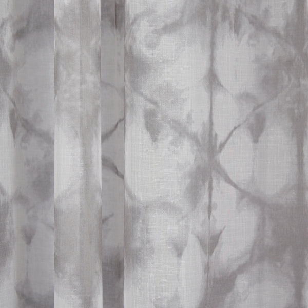 Curtain panel - Batik - Grey - 55 x 102''