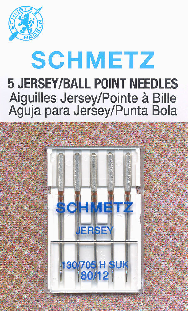 SCHMETZ ballpoint needles - 80/12 carded 5 pieces