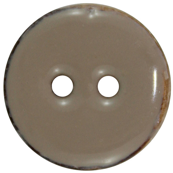 INSPIRE 2 Hole Button - Coconut - 18mm (¾") - 5pcs